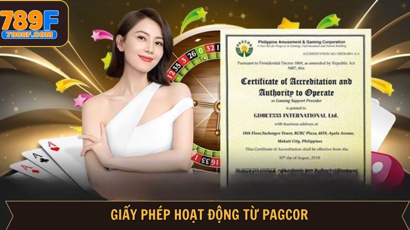 Nhận giấy phép hoạt động quan trọng từ PAGCOR
