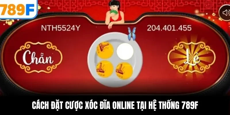 Cách đặt cược xóc đĩa online tại hệ thống 789F